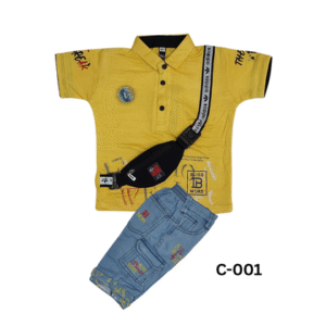 Baby boy's Polo-shirt set