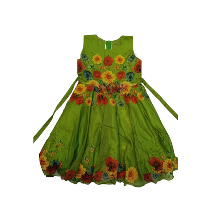 Girls’ Floral Party Dress